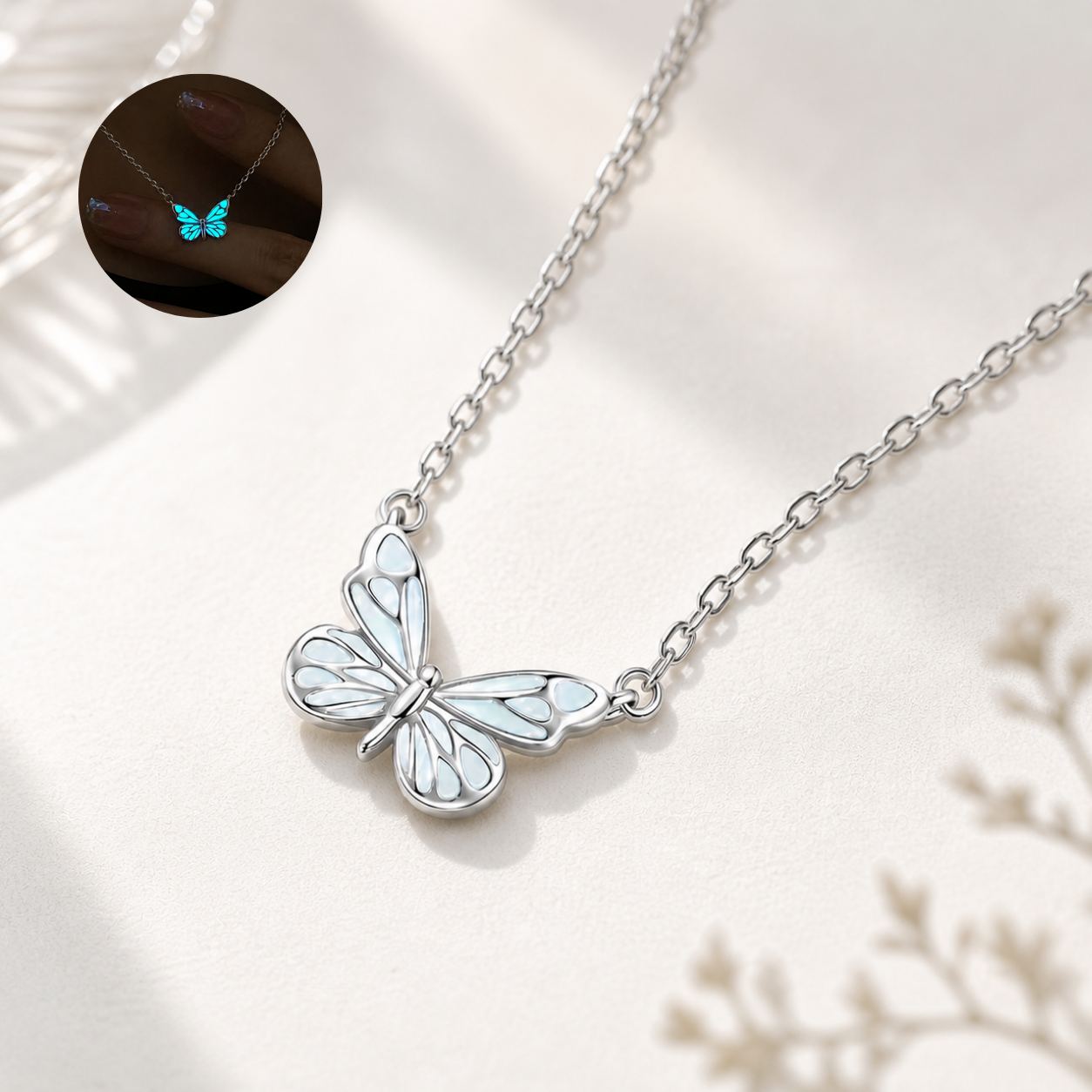 Lumina | Collier Papillon Lumineux
