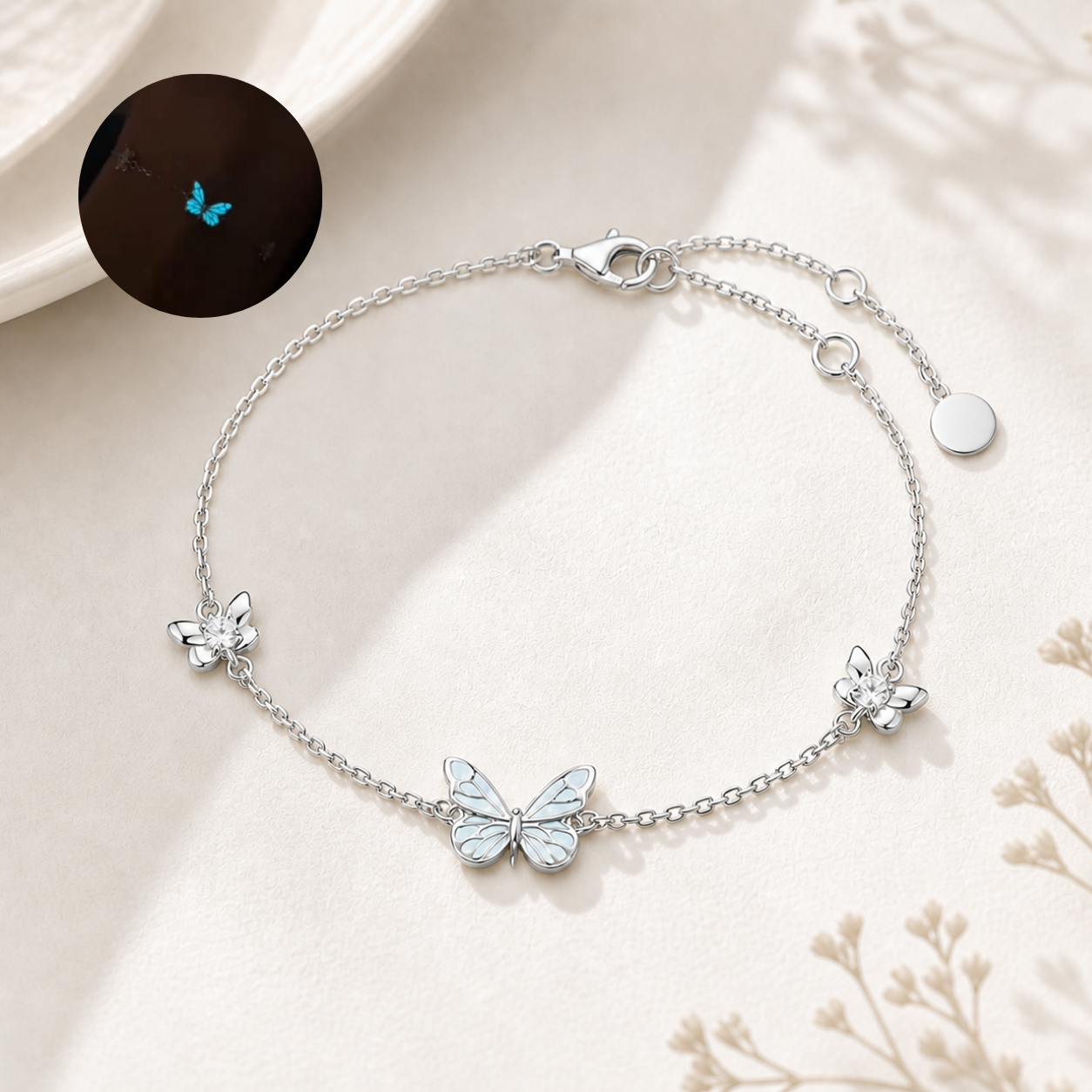 Lumina | Collier Papillon Lumineux