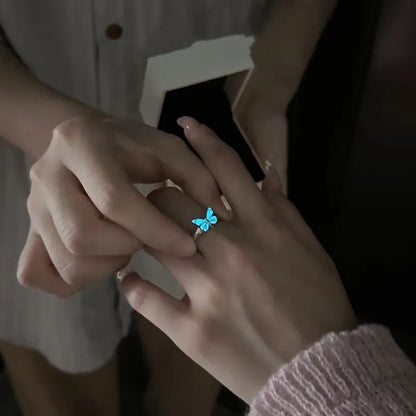Lumina | Glowing Butterfly Ring