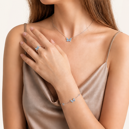 Lumina | Collier Papillon Lumineux